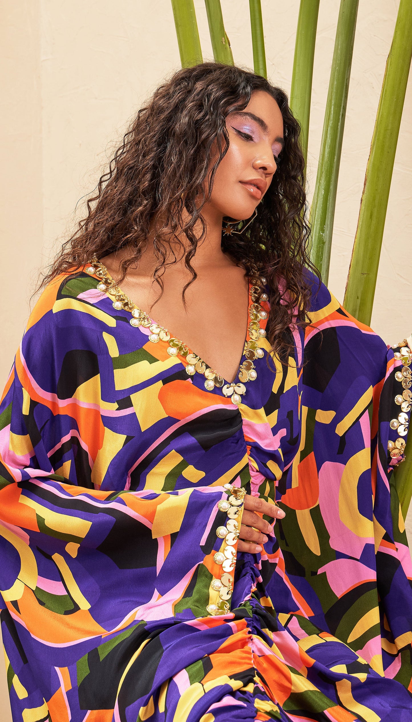 Liza - Multi Colour Kaftan