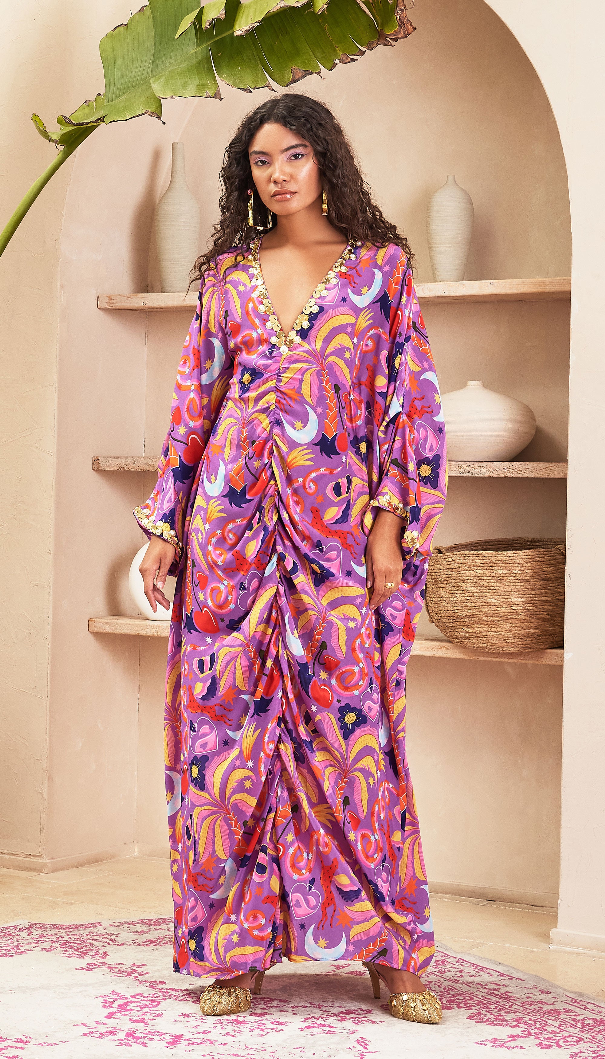 Buy Layla Lilac Kaftan Online Papa Don t Preach