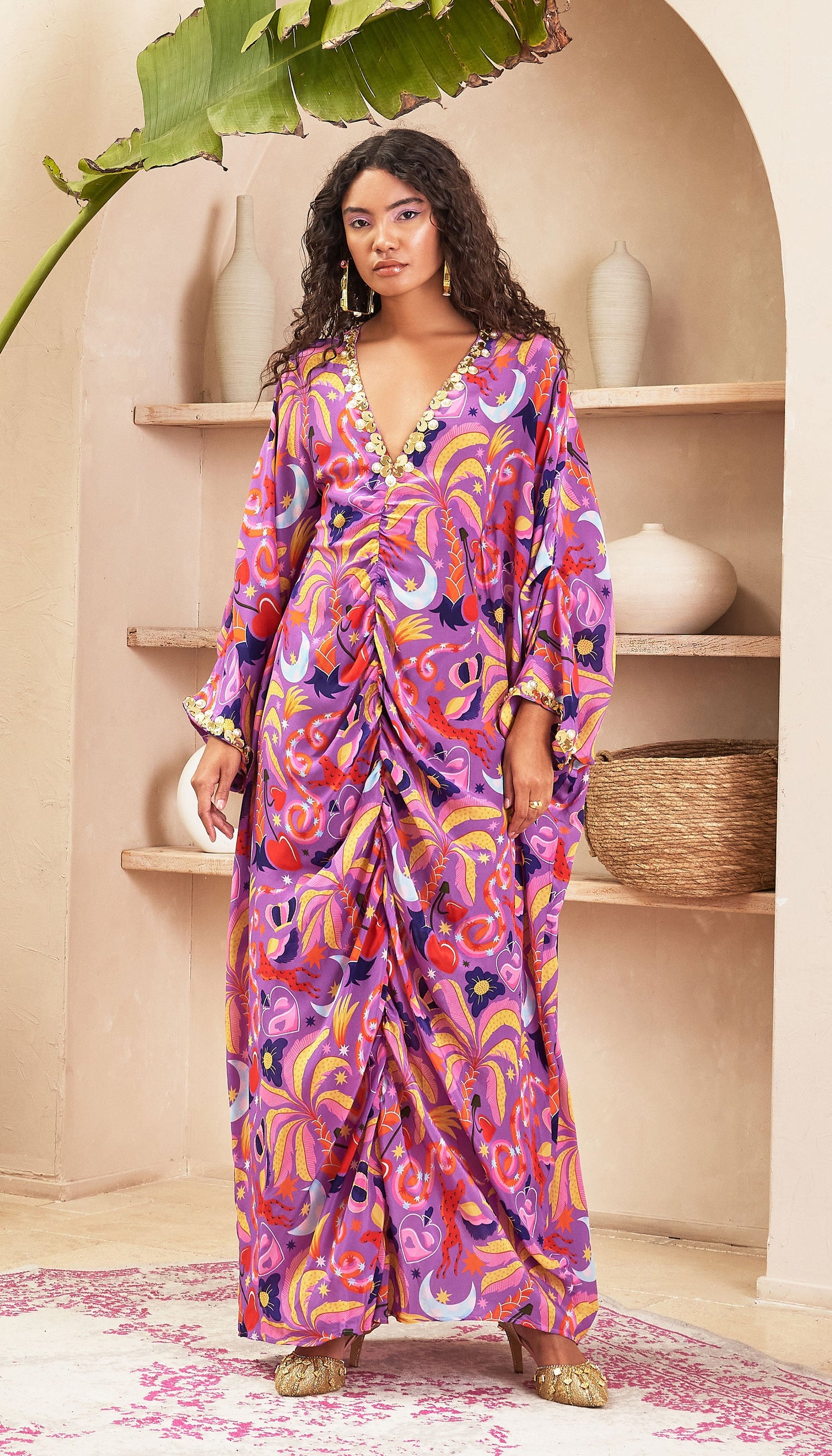 Layla - Lilac Kaftan