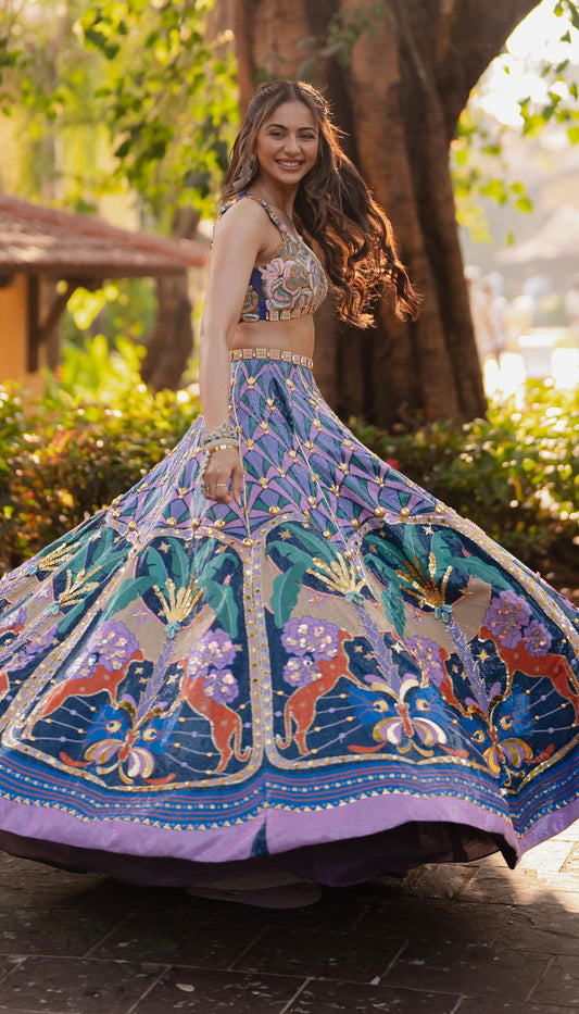 Buy Navy Blue Women's Saree Shapewear Blended Mermaid Petticoat Stitched  Lehenga Women Strechable Sari Skirt for Bridesmaid Solid Plain Skirt Online  in India 