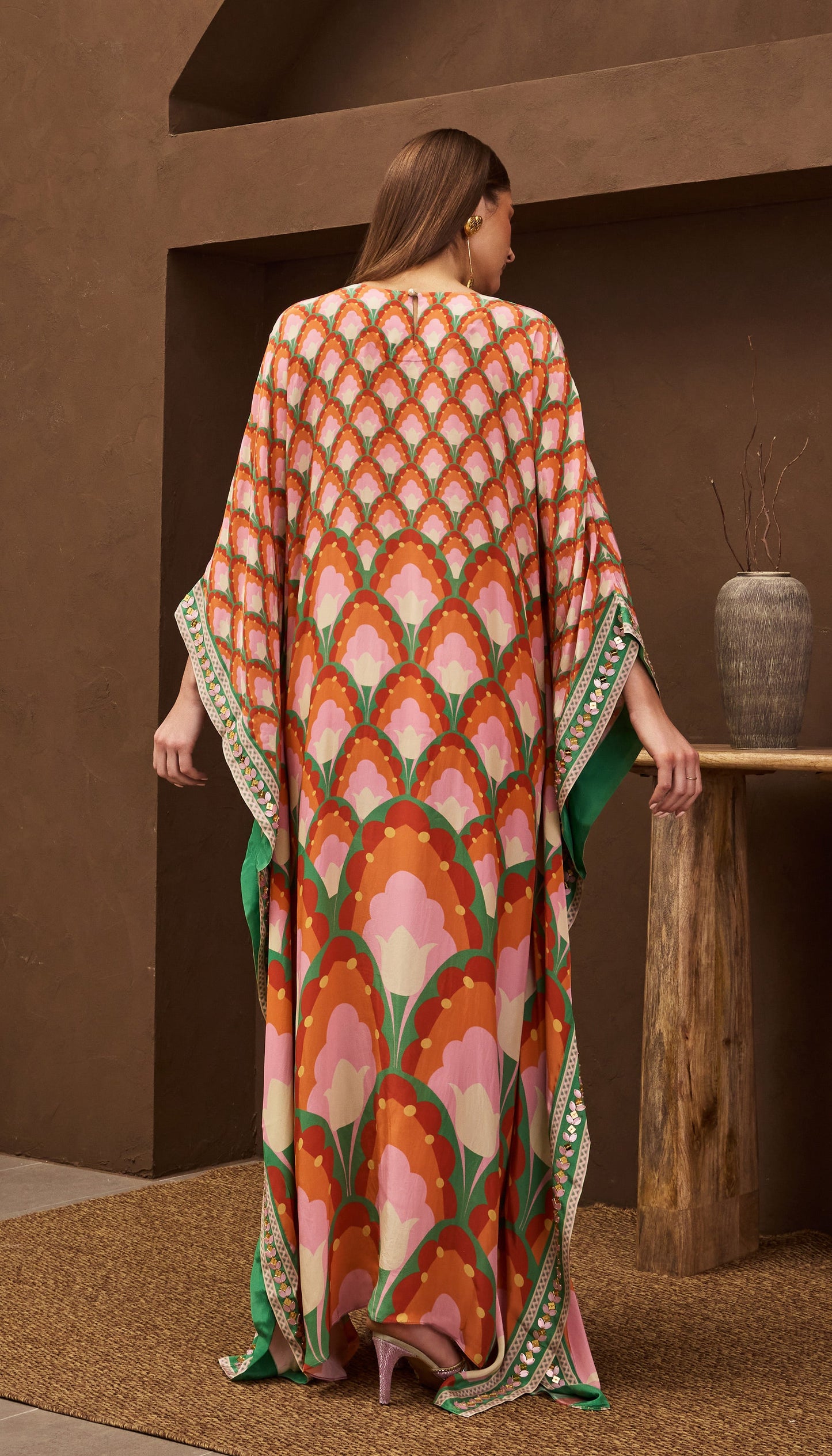 Saffron Safari Kaftan