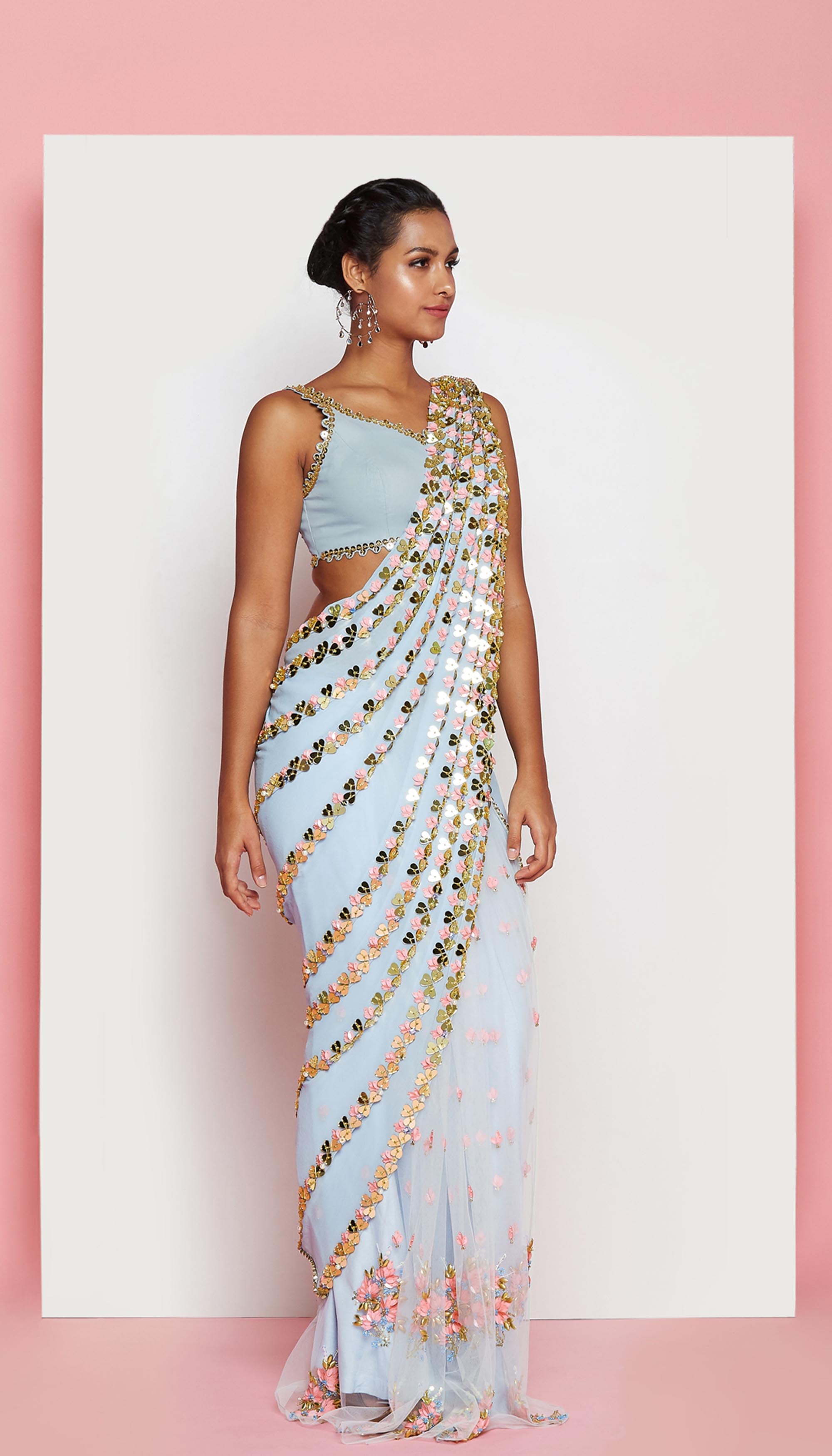 Pre-Draped Sarees That Are A Quick Pick For Any Small Bridal Function! |  WedMeGood