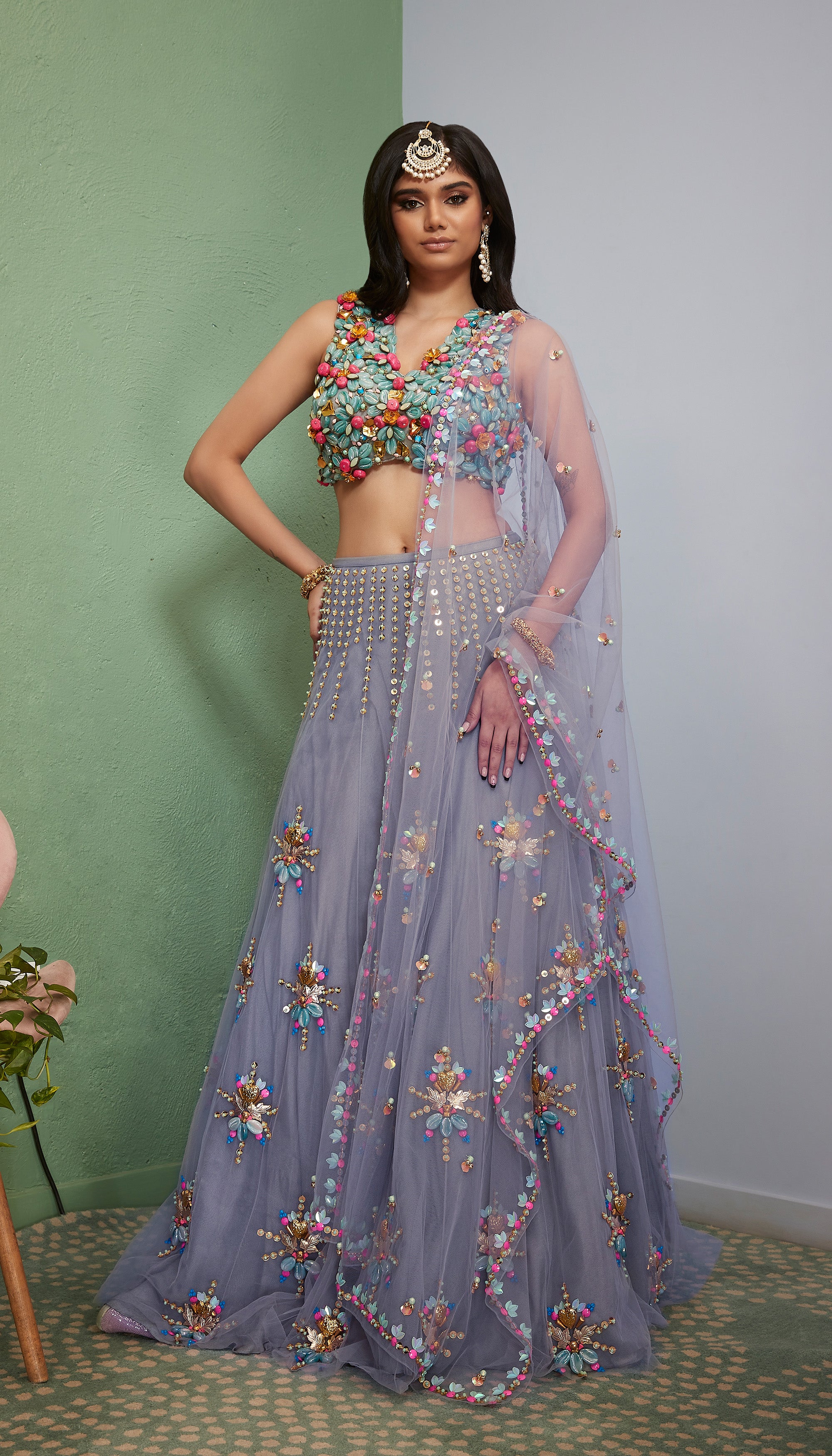 Grey Lehenga Choli For Women,wedding Bridal Wear Lengha Choli Custom Made  Party Wear, Bollywood Style at Rs 4999.00 | Bridal Lehenga Choli | ID:  26321588812